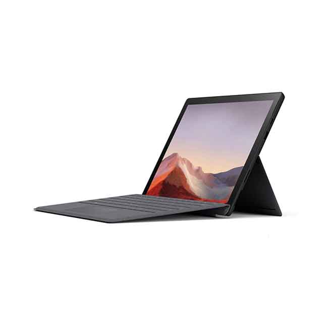 تبلت مایکروسافت Surface pro 7 2019 ظرفیت 128 گیگابایت نقره ای