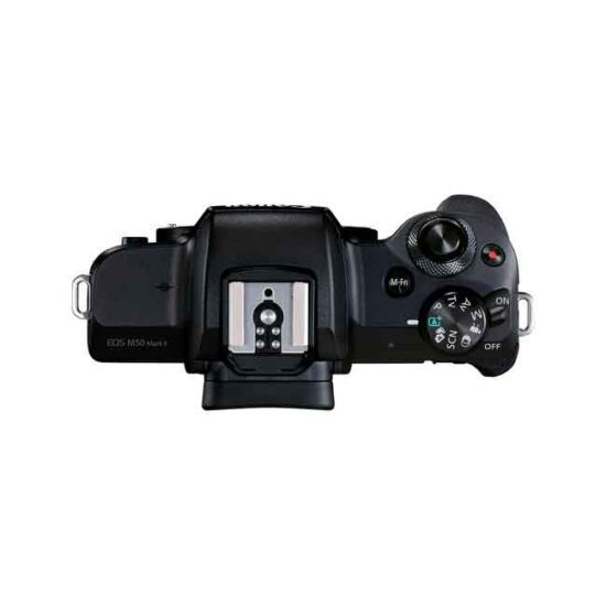 دوربین بدون آینه کانن Canon EOS M50 Mark II 15-45mm f/3.5-6.3 IS STM مشکی - Image 4