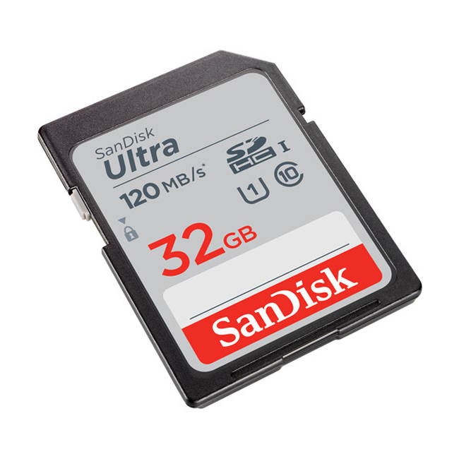 کارت حافظه سندیسک 32 گیگابایت Ultra UHS-I SDXC سرعت 120مگابایت
