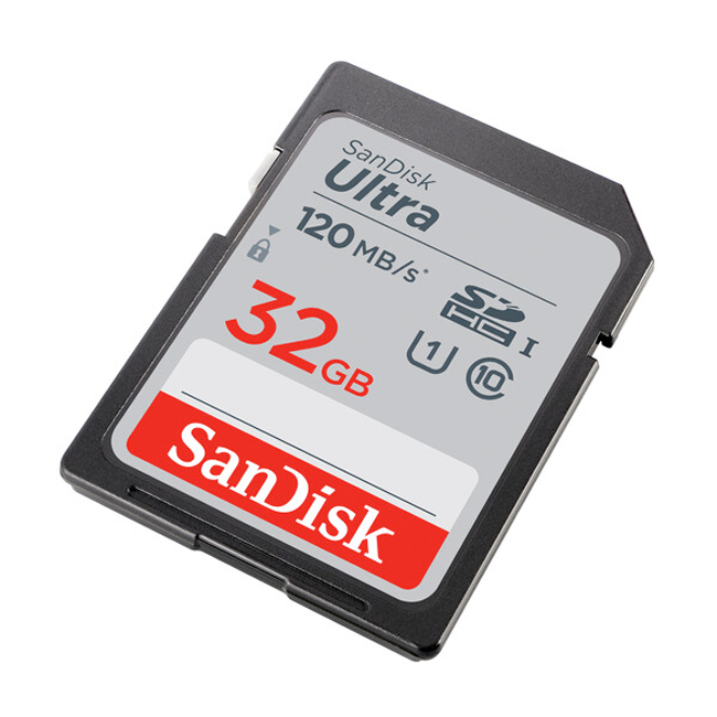 کارت حافظه سندیسک 32 گیگابایت Ultra UHS-I SDXC سرعت 120مگابایت
