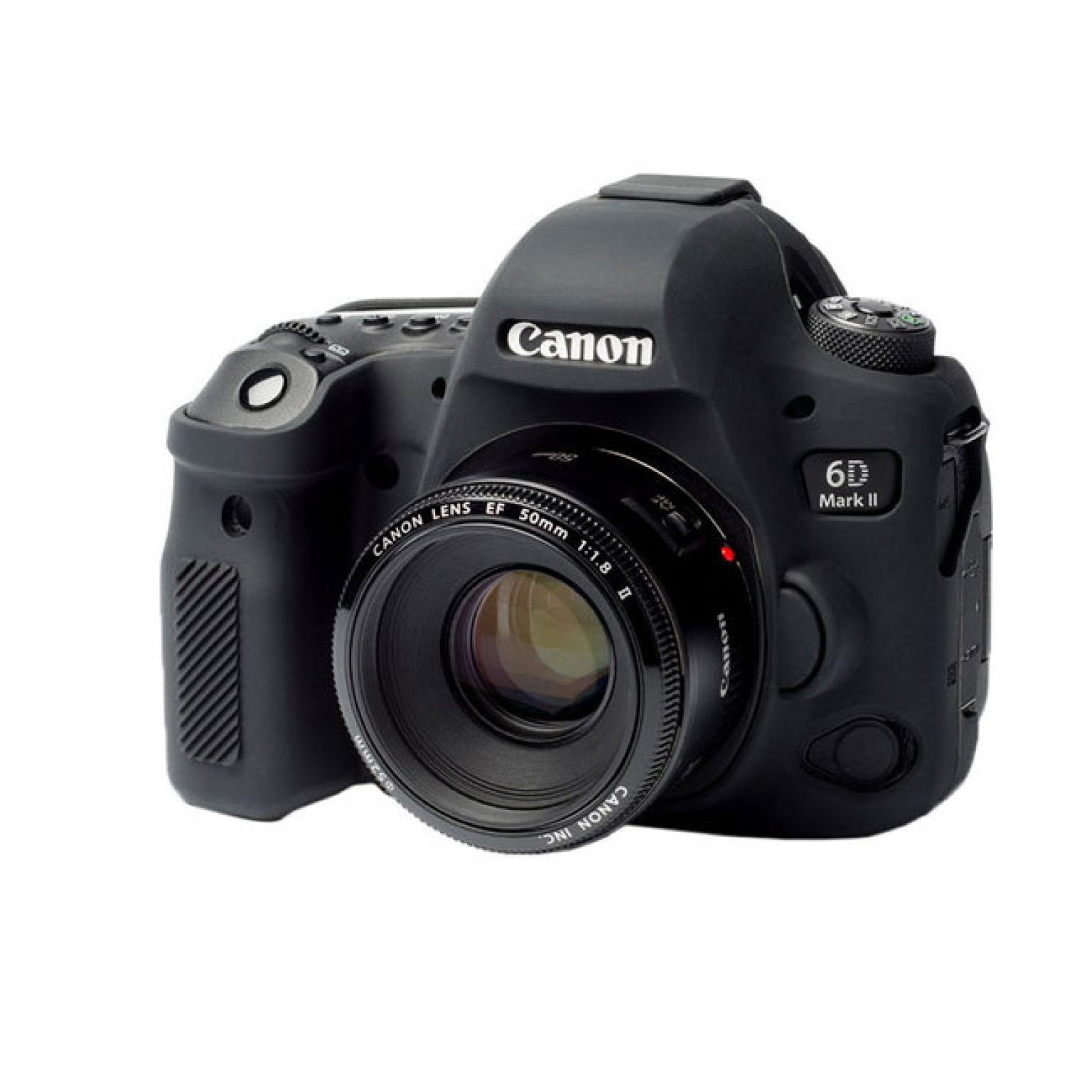 easyCover Silicone Protection Cover for Canon 6D Mark II Black1