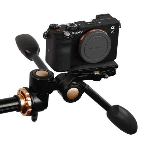 سه پایه دوربین Beike Q720 Camera Tripod - Image 2