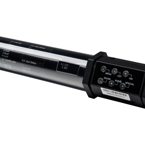 کیت نور ال ای دی باتومی هوشمند نانلایت Nanlite PavoTube 30C 4' RGBW LED Tube with Internal Battery 2 Light Kit