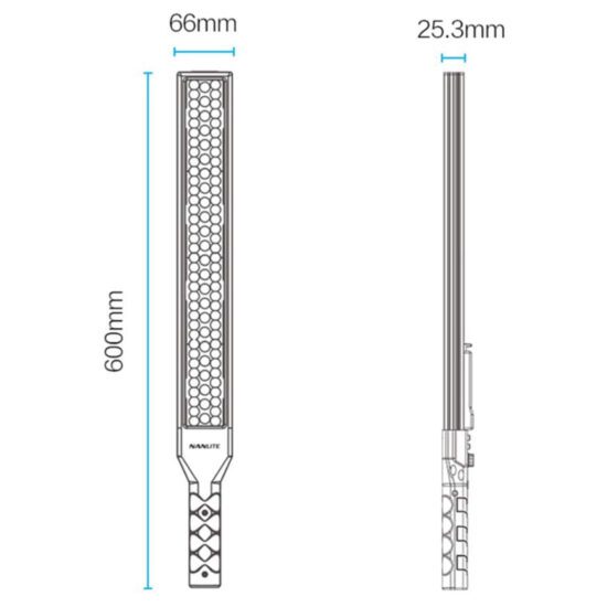 نور ال ای دی باتومی نانلایت Nanlite MixWand II 18LED Video Light - Image 5