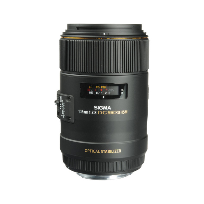 لنز سیگما Sigma 105mm f/2.8 EX DG OS HSM Macro Lens for Canon EF