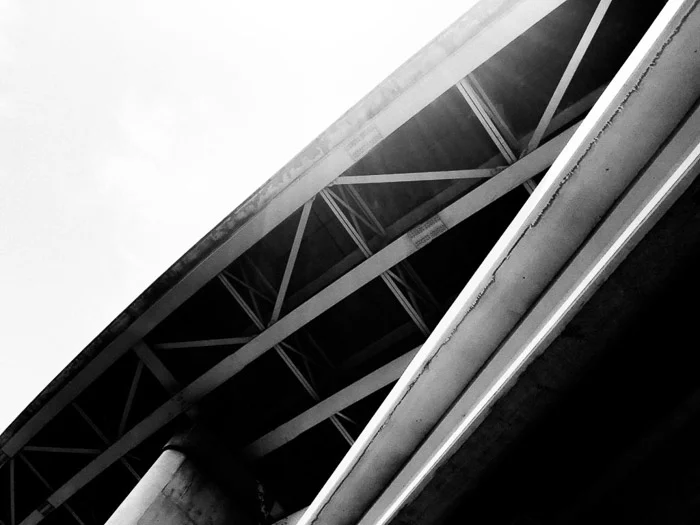 Bridge smartphone abstract photography
