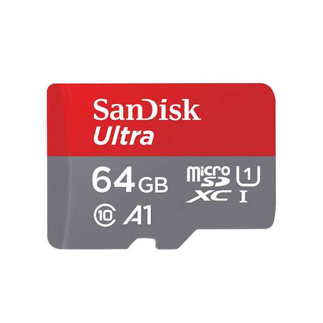 کارت حافظه MicroSD سندیسک 64 گیگابایت سرعت 120 مگابایت