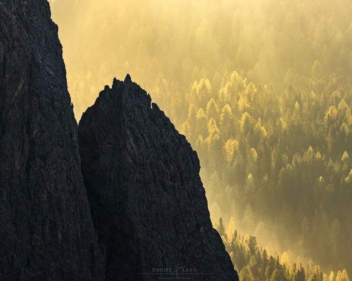 fine art photography mountain Crags and Glory Daniel Laan