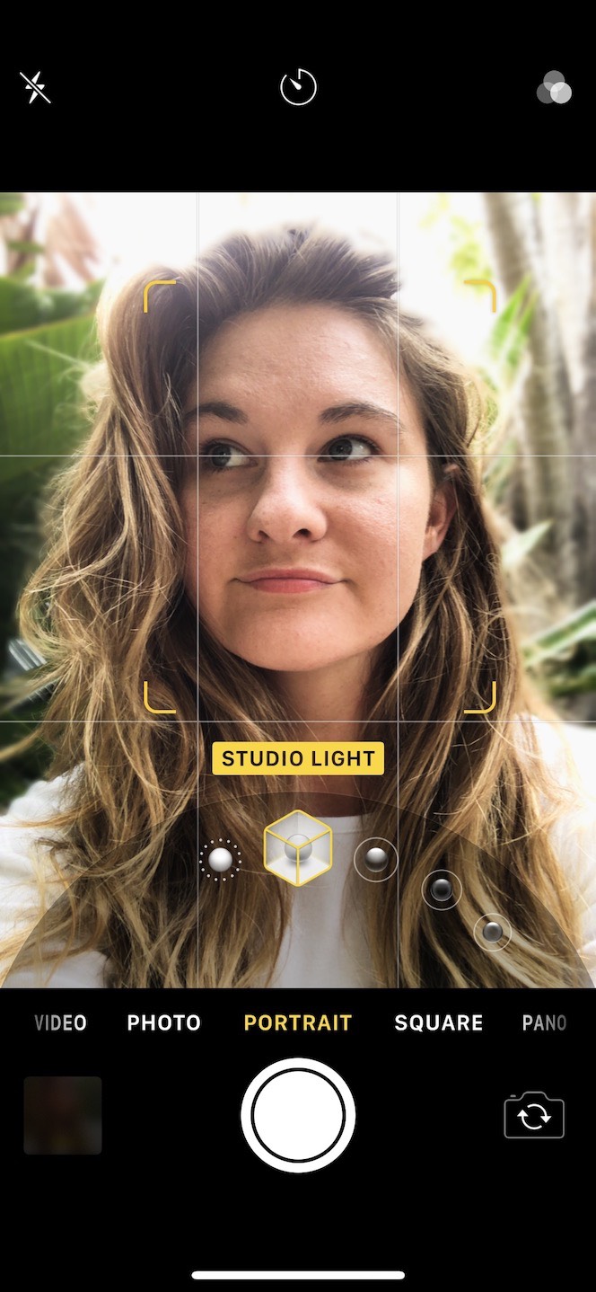 How adjust the light in Portrait mode 1