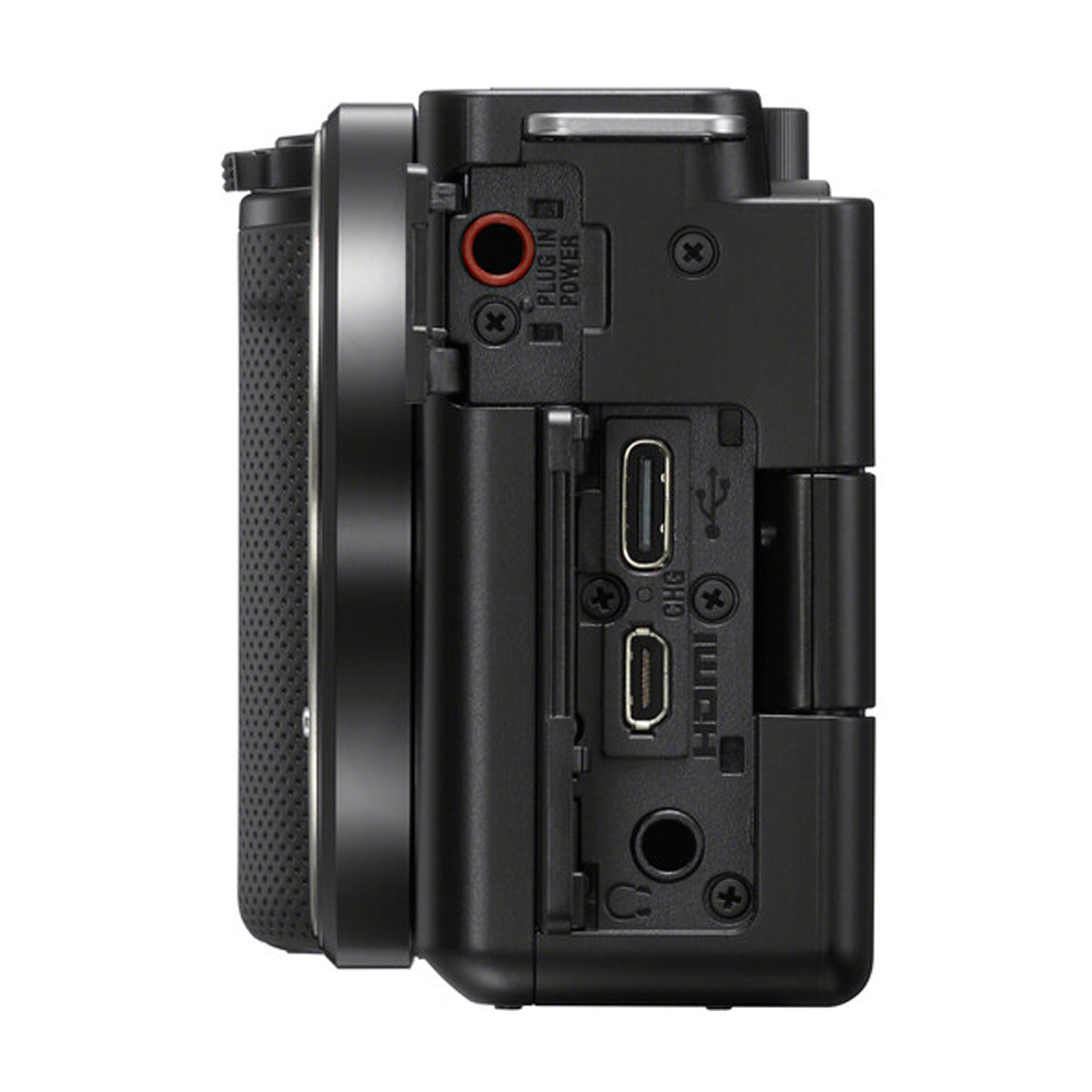دوربین سونی Sony ZV E10 - پورت های ورودی