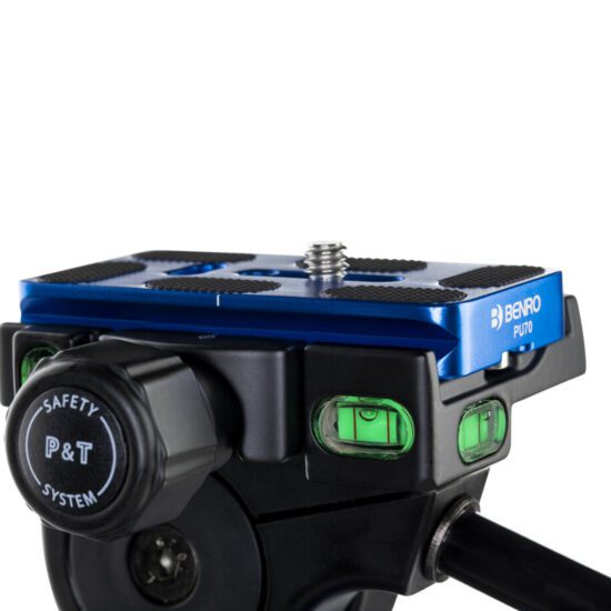 پن هد سه پایه دوربین بنرو Benro HD3A 3 way pan head - Image 2