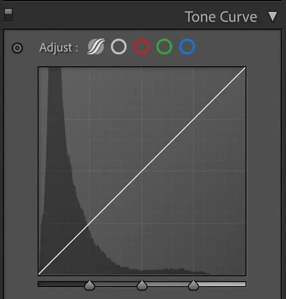 low key tone curve