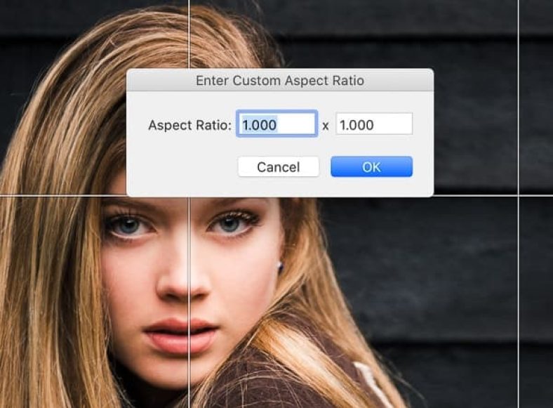 set custom aspect ratio