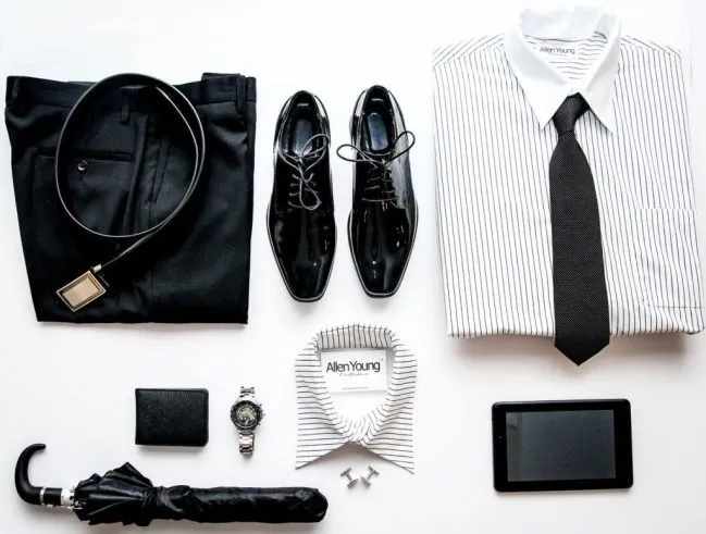 عکس فلتلی از لوازم و پوشاک رسمی مردانه