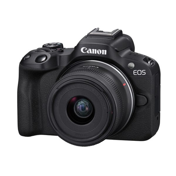 دوربین بدون آینه کانن Canon EOS R50 با لنز RF-S 18-45mm f/4.5-6.3 IS STM مشکی - Image 2