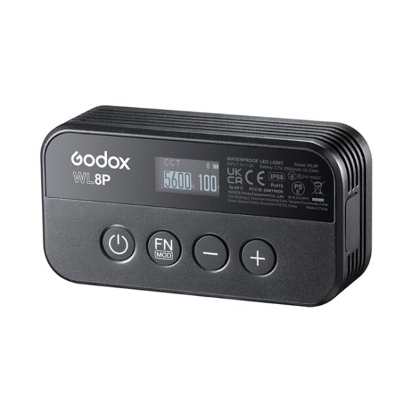 نور ثابت ال ای دی گودکس Godox WL8P Waterproof - Image 2