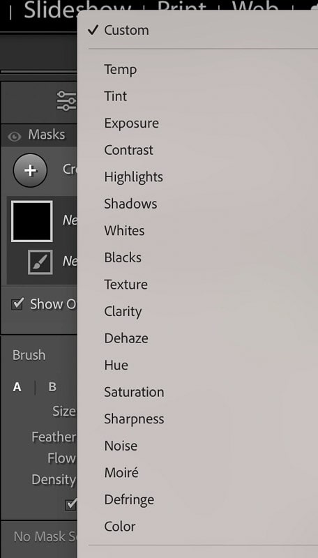 how to use lightroom brush presets 9