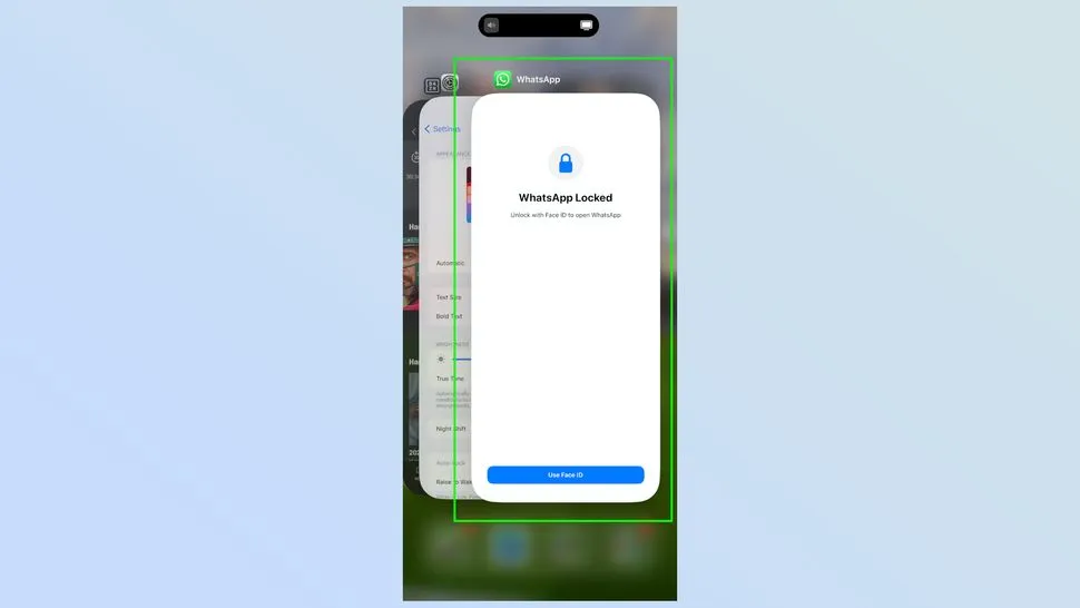 چگونه واتساپ را با Face ID در آیفون قفل کنیم 15 8tCUacT95WUXmFpQ5V4LZW 970 80