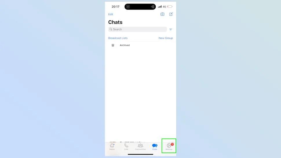چگونه واتساپ را با Face ID در آیفون قفل کنیم 11 pRijVFsCkfCMsAqBD3AyEW 970 80