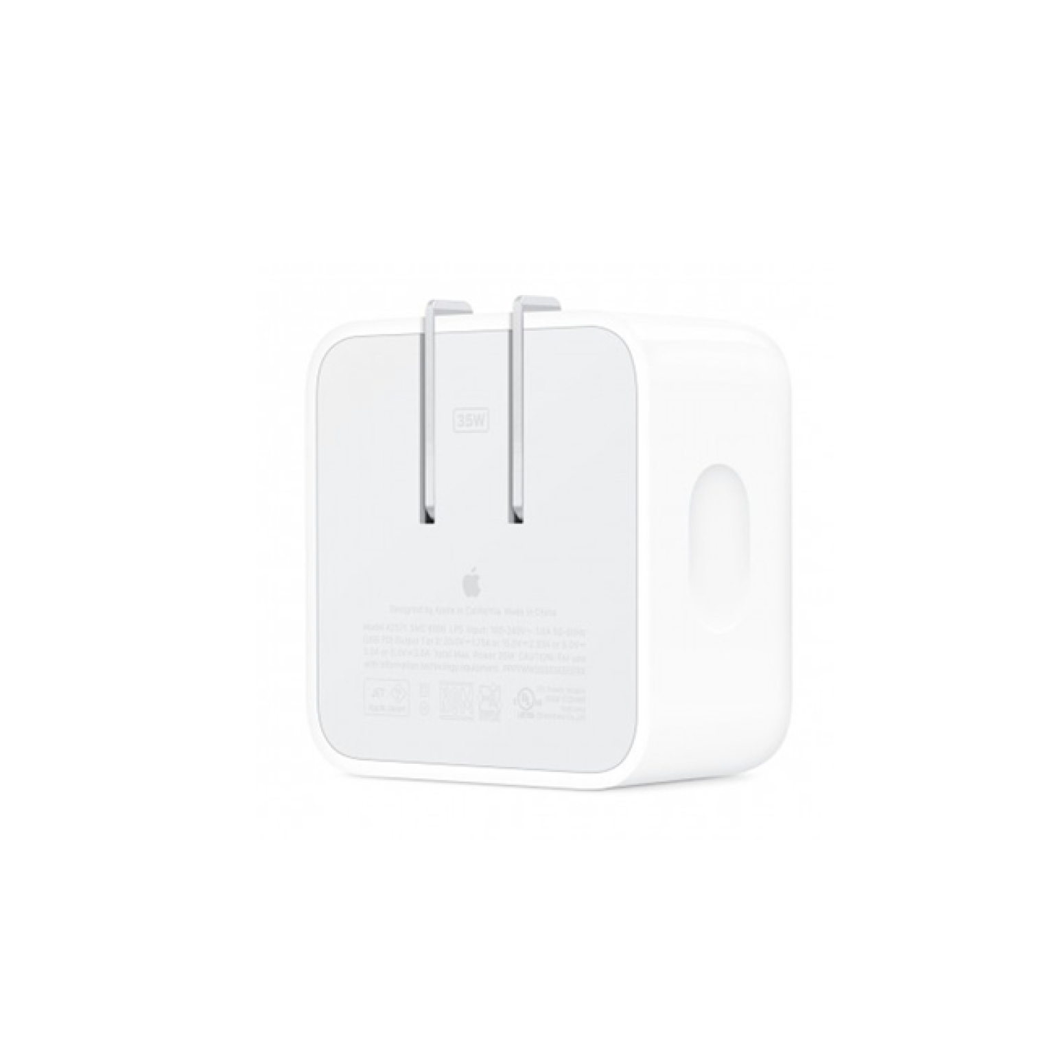 Apple wall charger 35W two ports model A2305 white 1