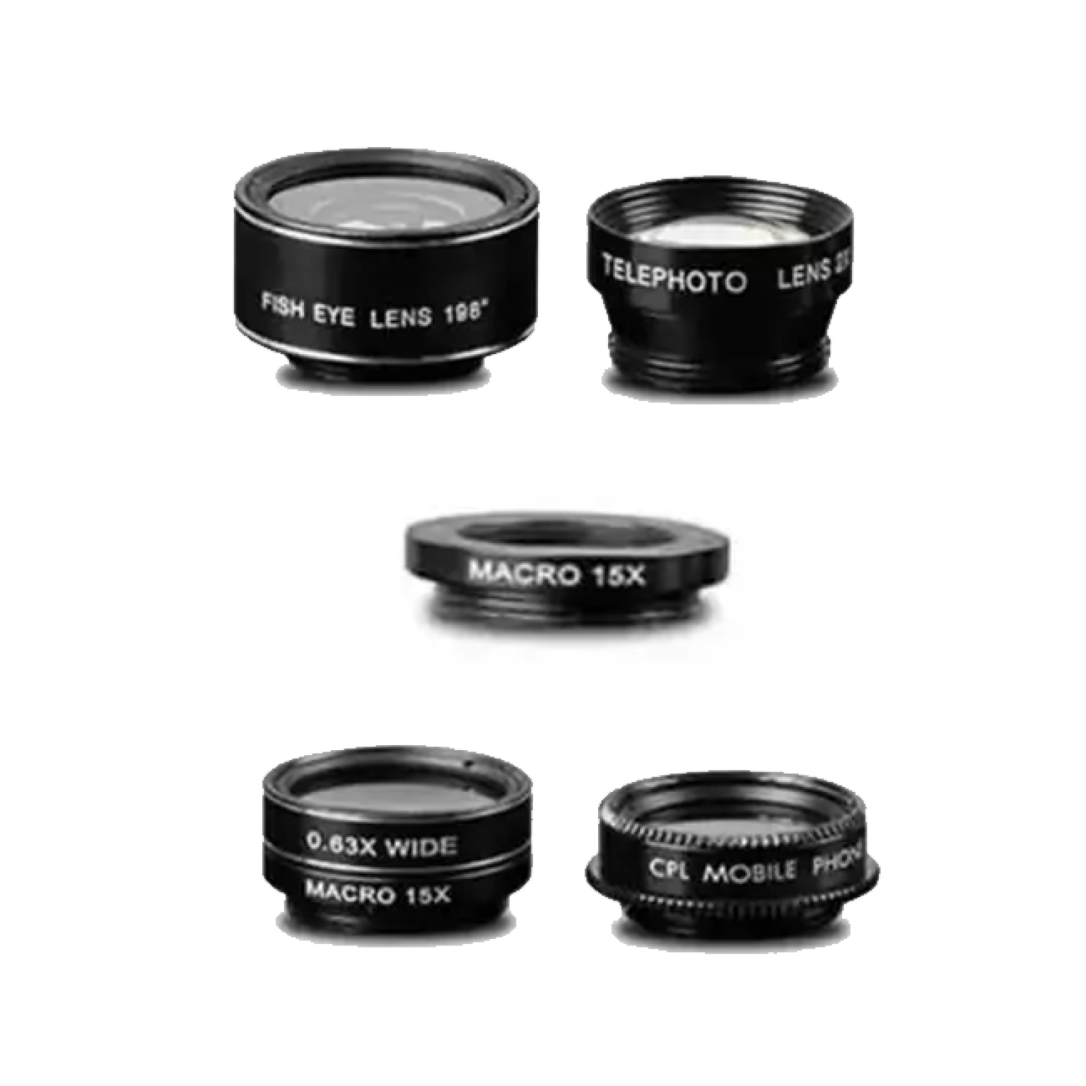 IBOOLO 5 in 1 Lens Kit 5