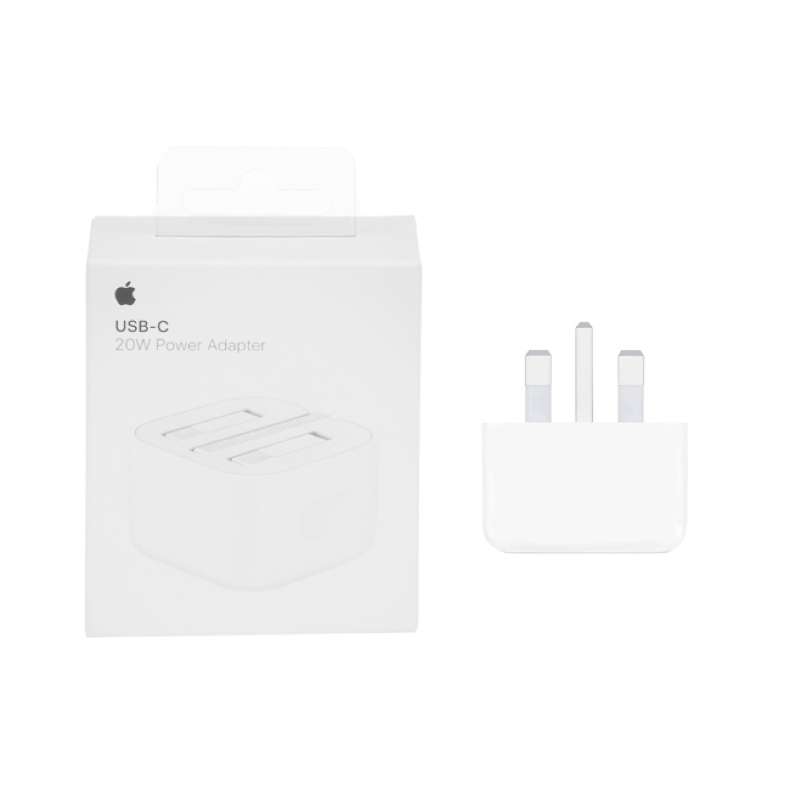 iPhone wall charger USB C model 20W ORG B A White DST.png 2
