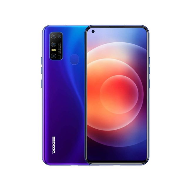 Doji-N30-128GB-RAM-4-Mobile-phone-blue گوشی موبایل دوجی DOOGEE N30 128GB RAM 4 آبی - Image 1