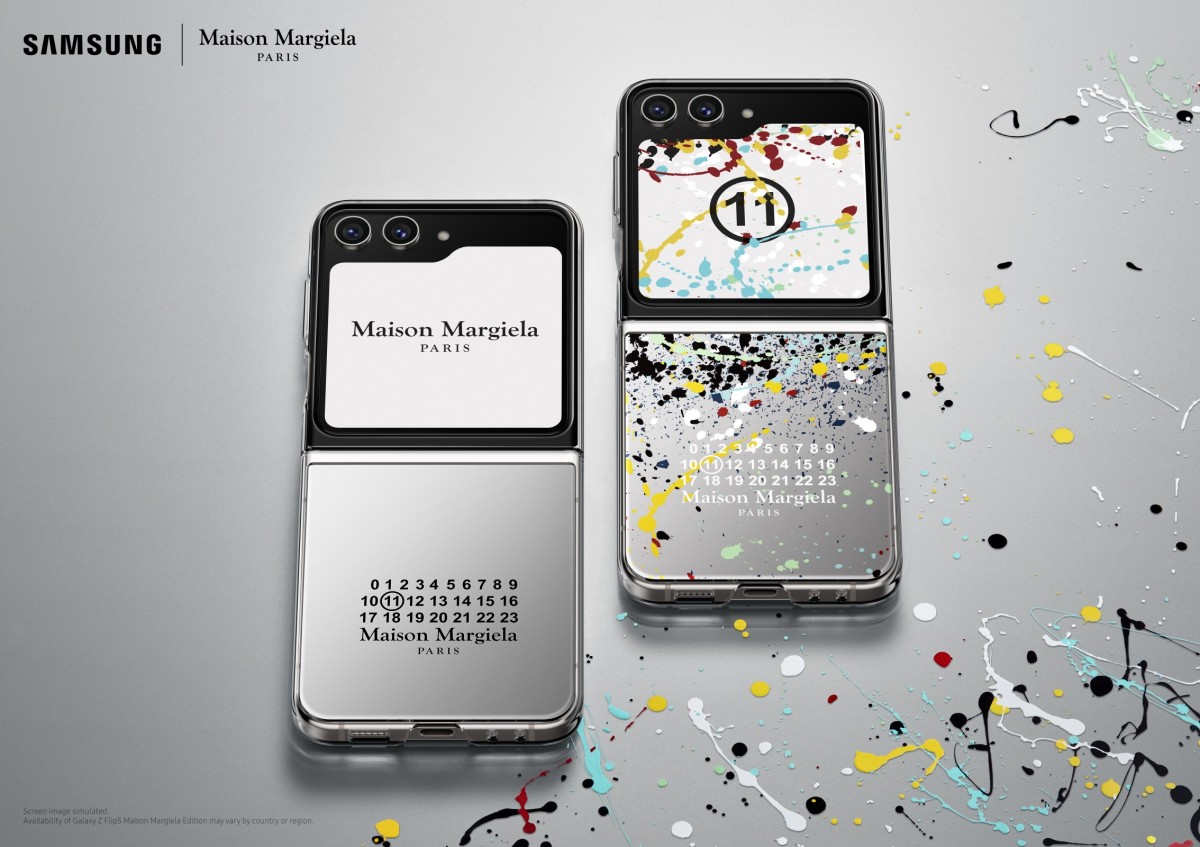 Unveiling Samsung Galaxy Z Flip5 Maison Margiela Edition 005