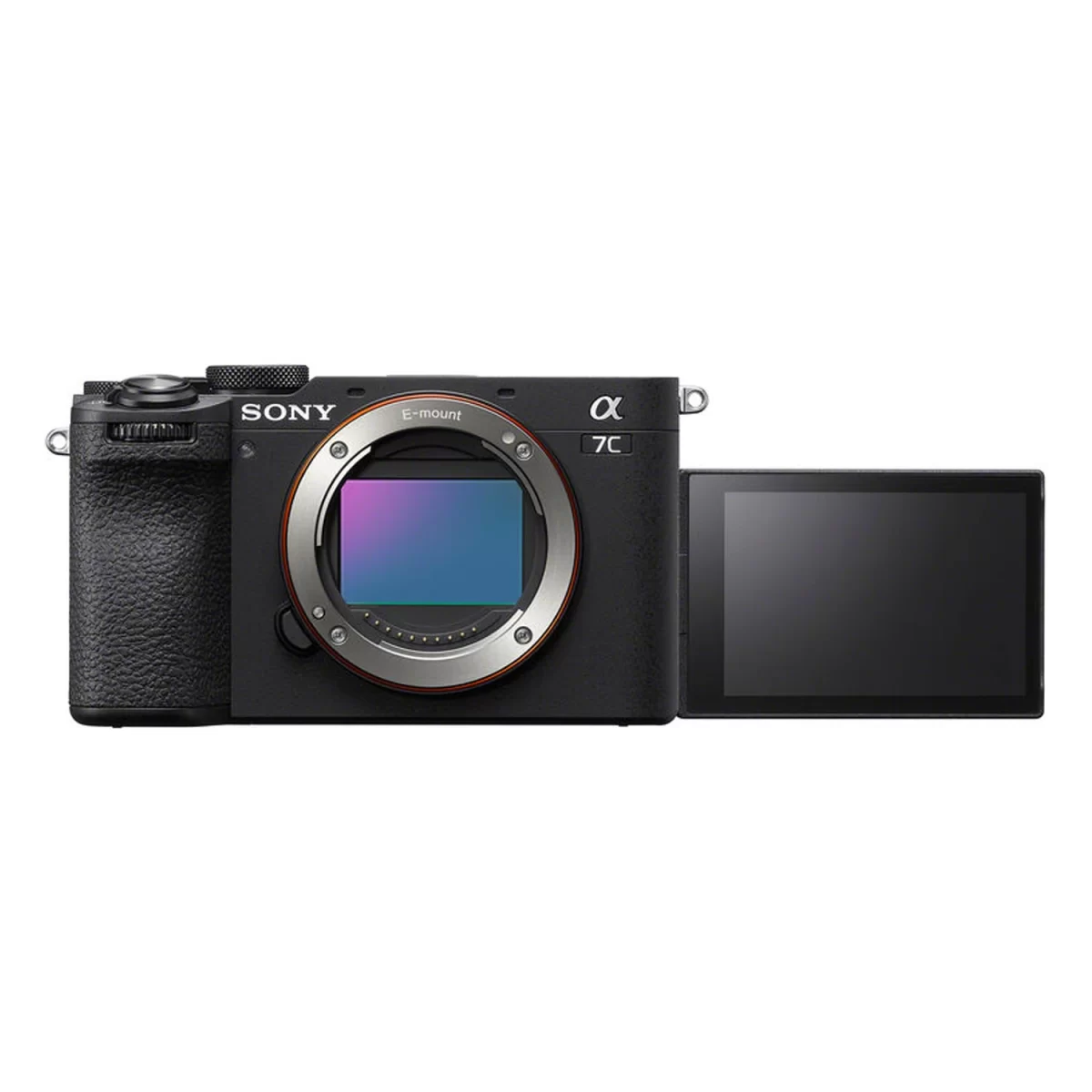 Sony Alpha a7C II mirrorless camera with black body 8 1
