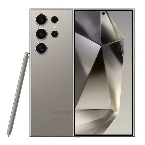 گوشی سامسونگ Galaxy S24 Ultra خاکستری با قلم