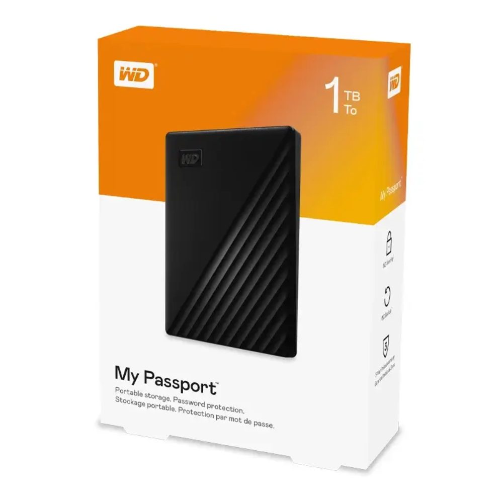 Western Digital My Passport 1TB هارد اکسترنال وسترن دیجیتال مدل Western Digital My Passport 1TB - Image 1