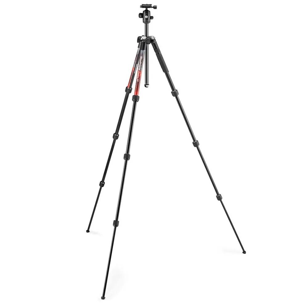 photo tripod manfrotto element red 3