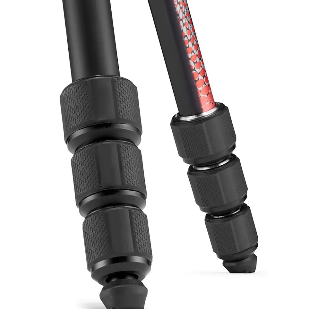 photo tripod manfrotto element red 8