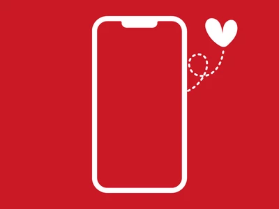valentine smartphone
