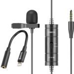 میکروفن یقه ای بویا BOYA BY-M1S + By-K3 Lavalier Microphone