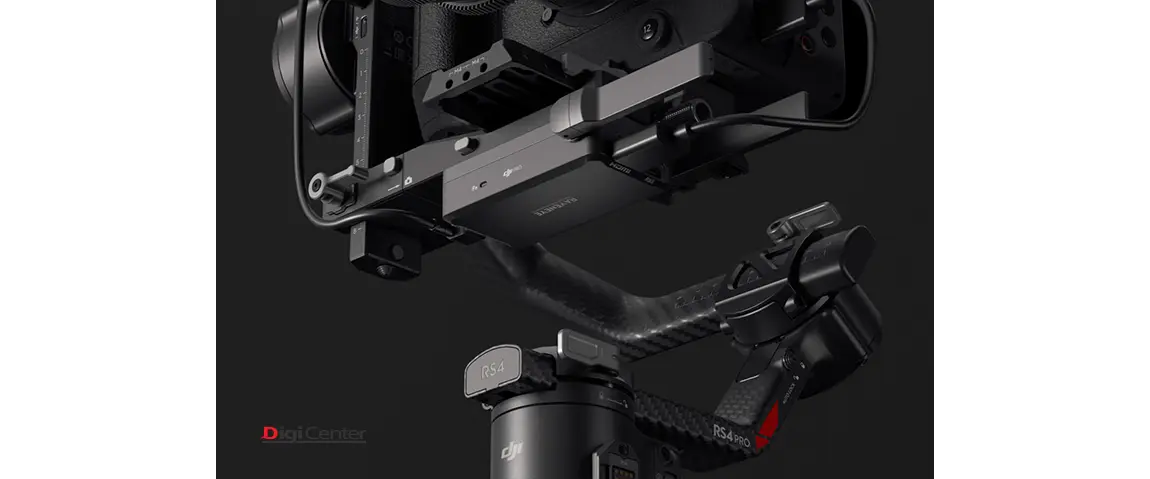 سیستم قفل و بازوی کربنی لرزشگیر DJI RS 4 Pro برای اتصال ایمن