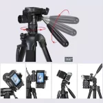 سه پایه دوربین جیماری Jmary Kp-2274 Camera Tripod - Image 5