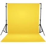 فون بک گراند زرد شطرنجی 2x3m