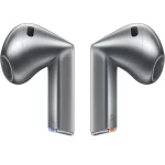 ایرباد بیسیم نقرهای سامسونگ Galaxy Buds 3 درون کیس شارژ باز