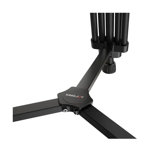 سه پایه فیلمبرداری کینگ جوی Kingjoy VT3500 Pro VideoTripod+VT-3530 Head - Image 2