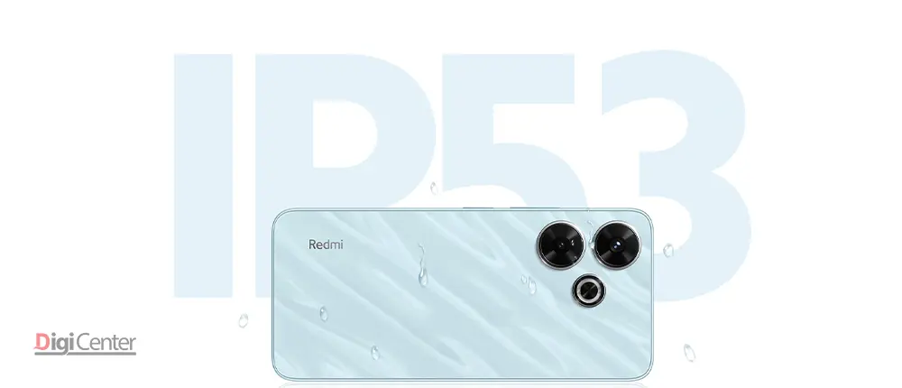 گوشی شیائومی Redmi 13 با گواهی IP53