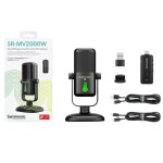 میکروفون USB بی سیم سارامونیک saramonic SR-MV2000W - Image 2