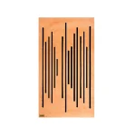 پنل آکوستیک وود ترپ Acoustic diffuser wood trap