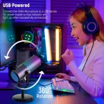 میکروفون گیمینگ NEEWER CM24 RGB Light USB - Image 4