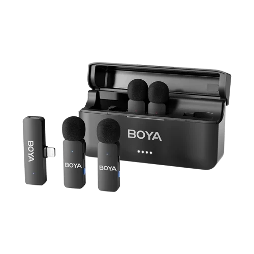 میکروفون یقه ای بی سیم بویا BOYA BY-V4D - Image 2