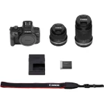 دوربین بدون آینه Canon EOS R100 به همراه کیت لنزهای 18-45mm و 55-210mm - Image 13