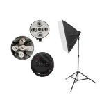 کیت سه شاخه نور 14 لامپ همراه فون بک گراند Continuous Lighting Kit 14 Lamps - Image 2