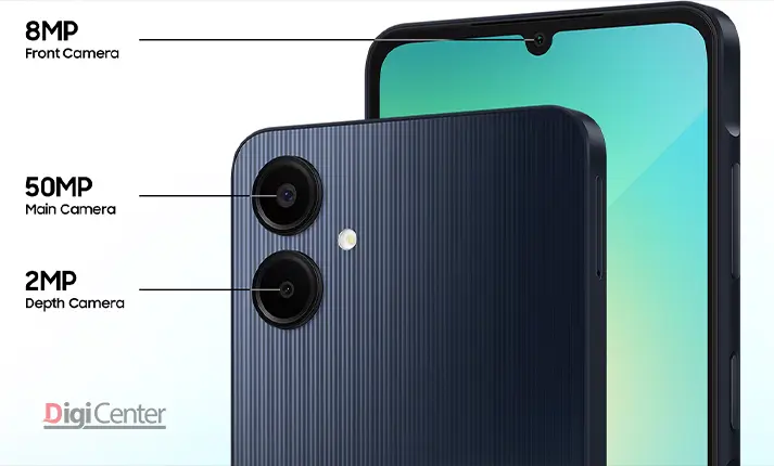 دوربین اصلی 50 مگاپیکسل Galaxy A06