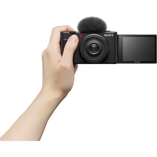 دوربین بدون آینه سونی Sony ZV-1F Vlogging Camera مشکی - Image 2