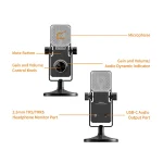 میکروفون USB استودیویی COMICA STA-U1 - Image 7